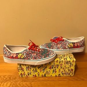 Vans x Where’s Waldo?

Where’s Waldo? Classic

Graphic Sneakers with Red Laces